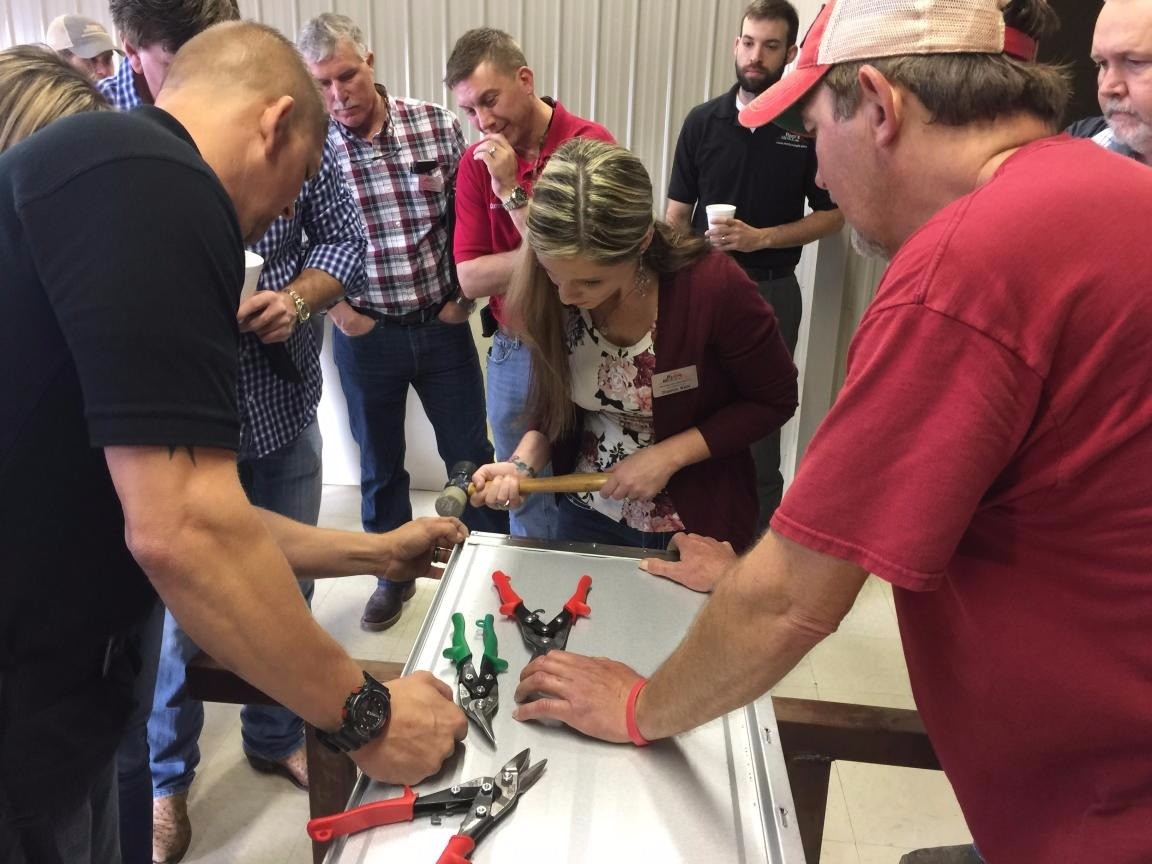 Reed's Metals of Brookhaven hosts three-day roofing seminar